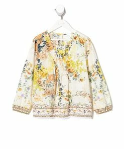 Camilla EBoutique (US) KIDS BLOUSE WITH PINTUCKING IN THE HILLS OF TUSCANY