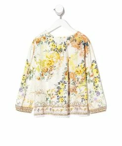 Camilla EBoutique (US) KIDS BLOUSE WITH PINTUCKING IN THE HILLS OF TUSCANY