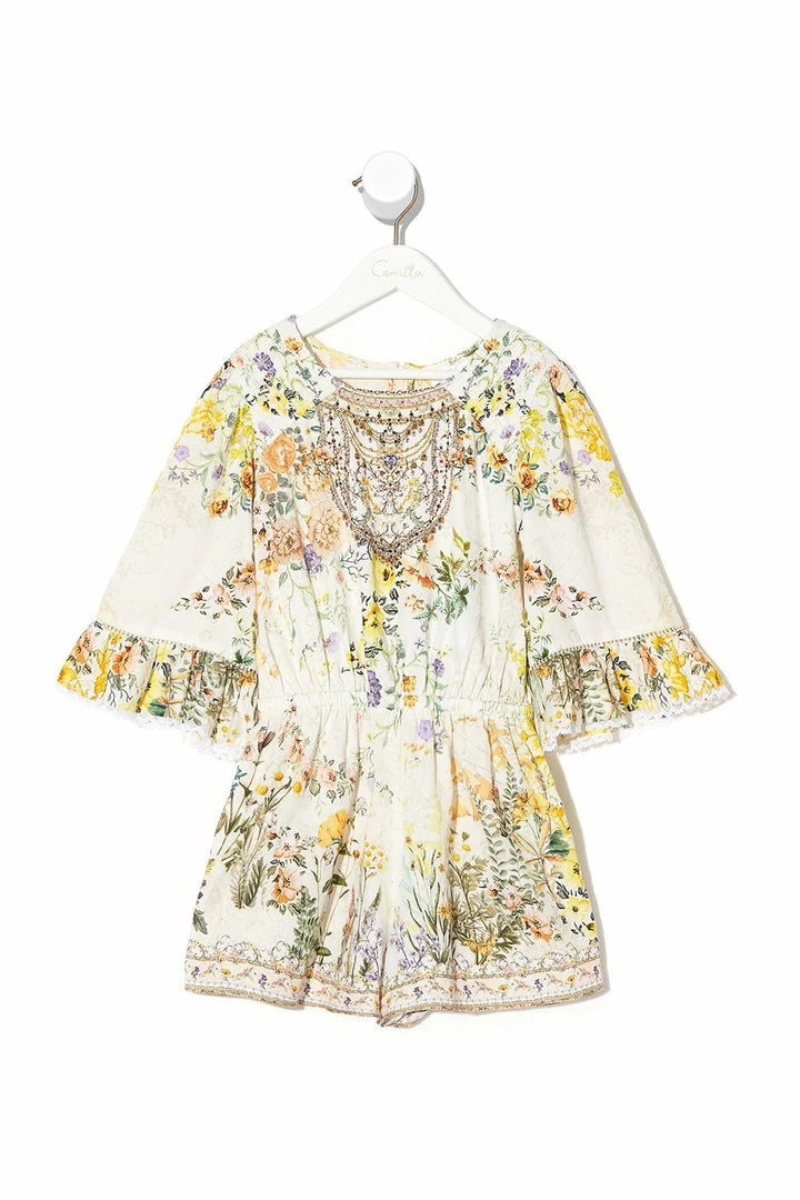 Camilla EBoutique (US) Up To 30% Off KIDS PLAYSUIT WITH TRIM IN THE HILLS OF TUSCANY