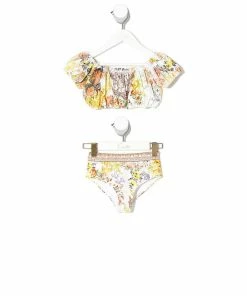 Camilla EBoutique (US) KIDS PUFF SLEEVE BIKINI IN THE HILLS OF TUSCANY