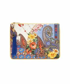 Camilla EBoutique (US) Up To 30% Off SMALL CANVAS CLUTCH FRIDA FREEDOM