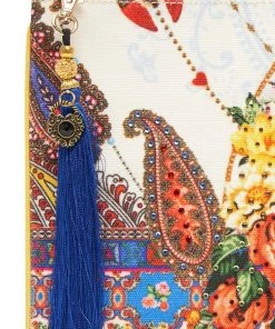 Camilla EBoutique (US) Up To 30% Off SMALL CANVAS CLUTCH FRIDA FREEDOM