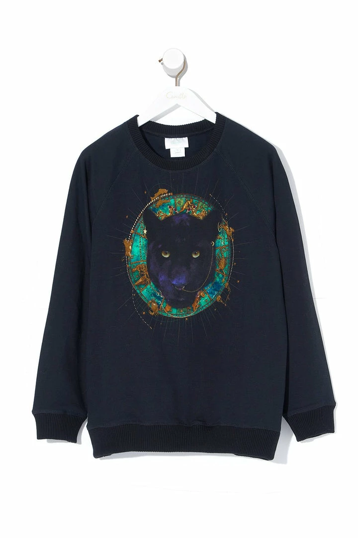 Camilla EBoutique (US) Up To 40% Off MENS ROUND NECK SWEATER WISE WINGS