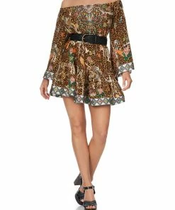 Camilla EBoutique (US) WOVEN LEATHER BELT SOLID BLACK Up To 30% Off