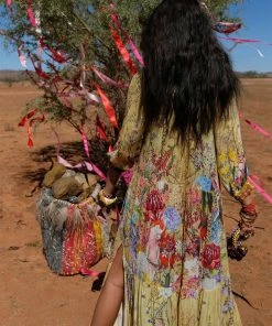 Camilla EBoutique (US) LONG GATHERED PANEL DRESS AMONG THE GUMTREES Up To 50% Off