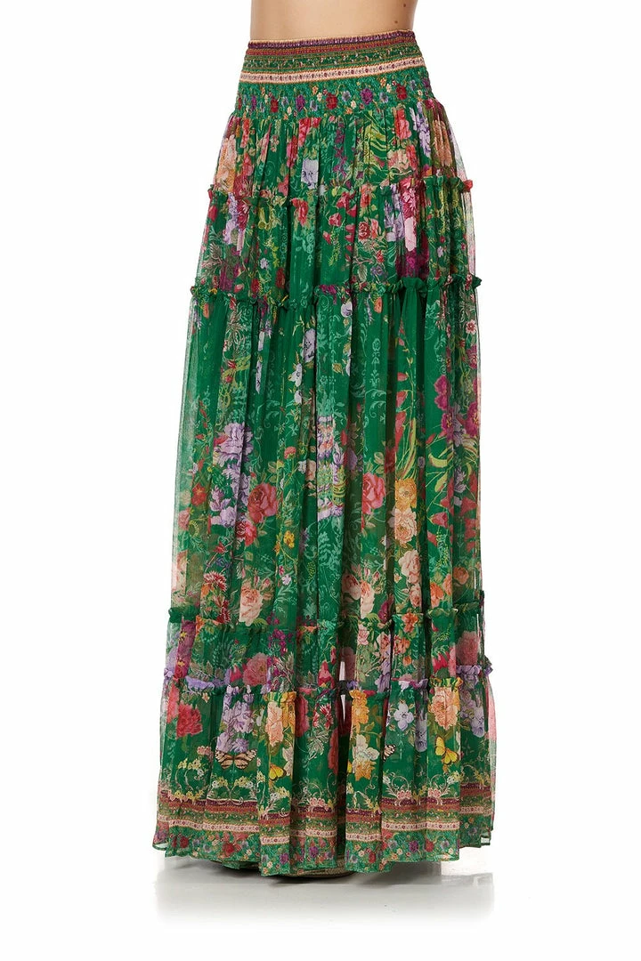 Camilla EBoutique (US) 4 TIERED GATHERED SKIRT DIARIES FROM A VILLA Sale Clothing