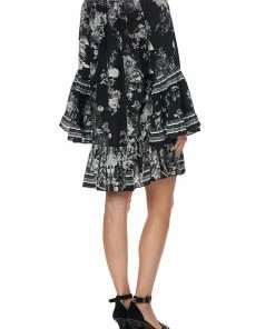 Camilla EBoutique (US) A LINE FRILL DRESS MOONSHINE BLOOM