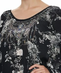 Camilla EBoutique (US) A LINE FRILL DRESS MOONSHINE BLOOM