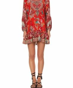 Camilla EBoutique (US) Up To 30% Off A LINE FRILL DRESS CAMEOS CAN CAN