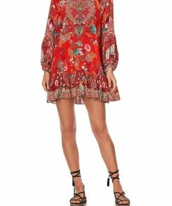 Camilla EBoutique (US) Up To 30% Off A LINE FRILL DRESS CAMEOS CAN CAN