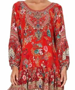 Camilla EBoutique (US) Up To 30% Off A LINE FRILL DRESS CAMEOS CAN CAN