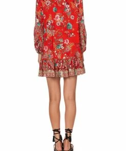 Camilla EBoutique (US) Up To 30% Off A LINE FRILL DRESS CAMEOS CAN CAN