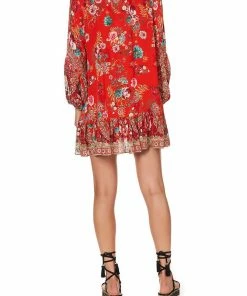 Camilla EBoutique (US) Up To 30% Off A LINE FRILL DRESS CAMEOS CAN CAN