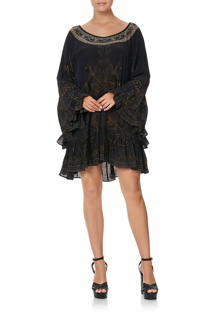 Camilla EBoutique (US) Up To 50% Off A LINE FRILL DRESS COBRA KING