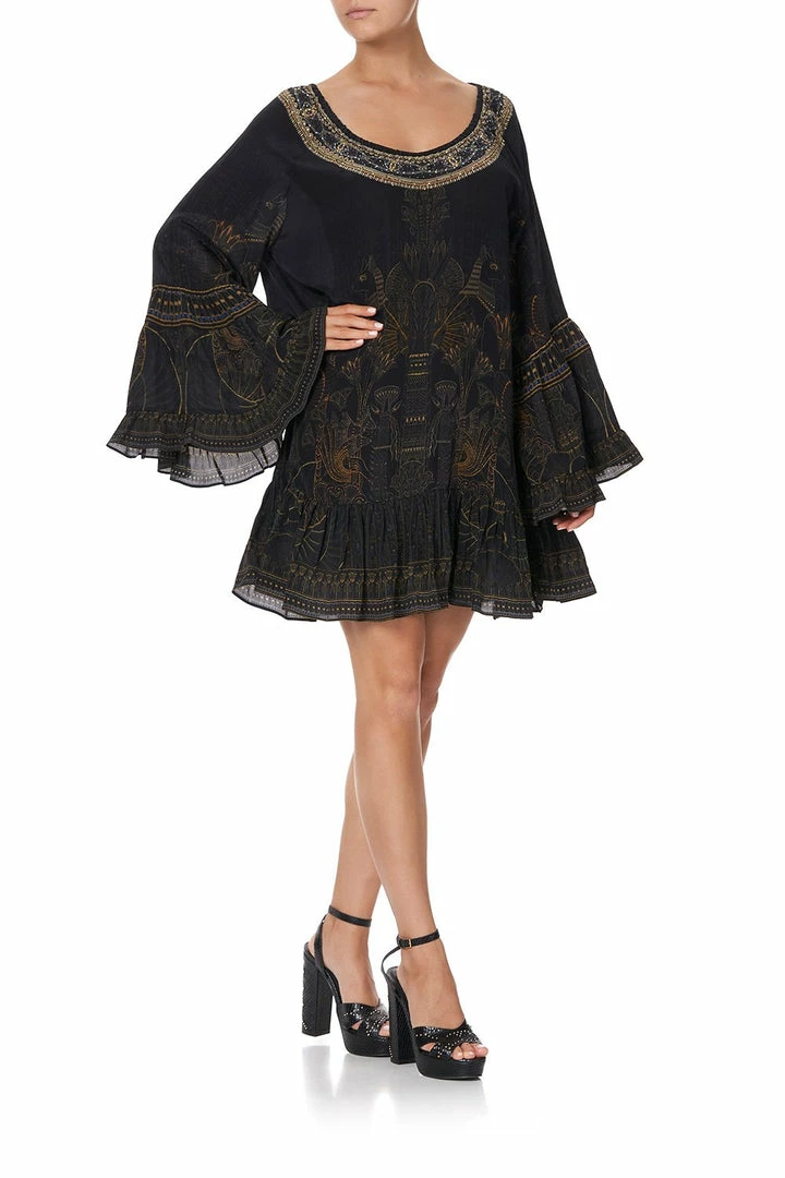 Camilla EBoutique (US) Up To 50% Off A LINE FRILL DRESS COBRA KING