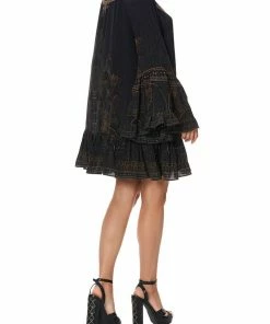 Camilla EBoutique (US) Up To 50% Off A LINE FRILL DRESS COBRA KING