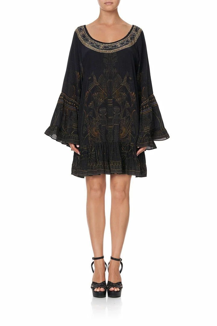 Camilla EBoutique (US) Up To 50% Off A LINE FRILL DRESS COBRA KING