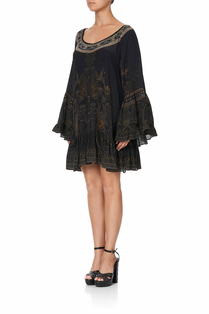Camilla EBoutique (US) Up To 50% Off A LINE FRILL DRESS COBRA KING