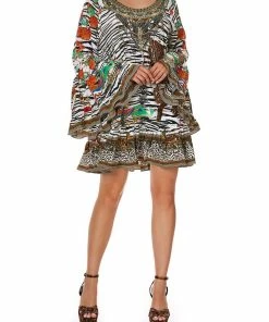 Camilla EBoutique (US) A LINE FRILL DRESS COSMIC CONFLICT