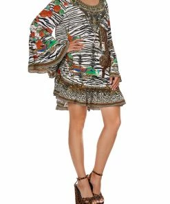 Camilla EBoutique (US) A LINE FRILL DRESS COSMIC CONFLICT