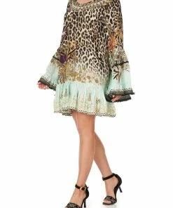 Camilla EBoutique (US) A LINE FRILL DRESS NOMADIC NYMPH