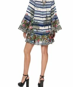 Camilla EBoutique (US) A LINE FRILL DRESS SOLIS HEART Up To 30% Off