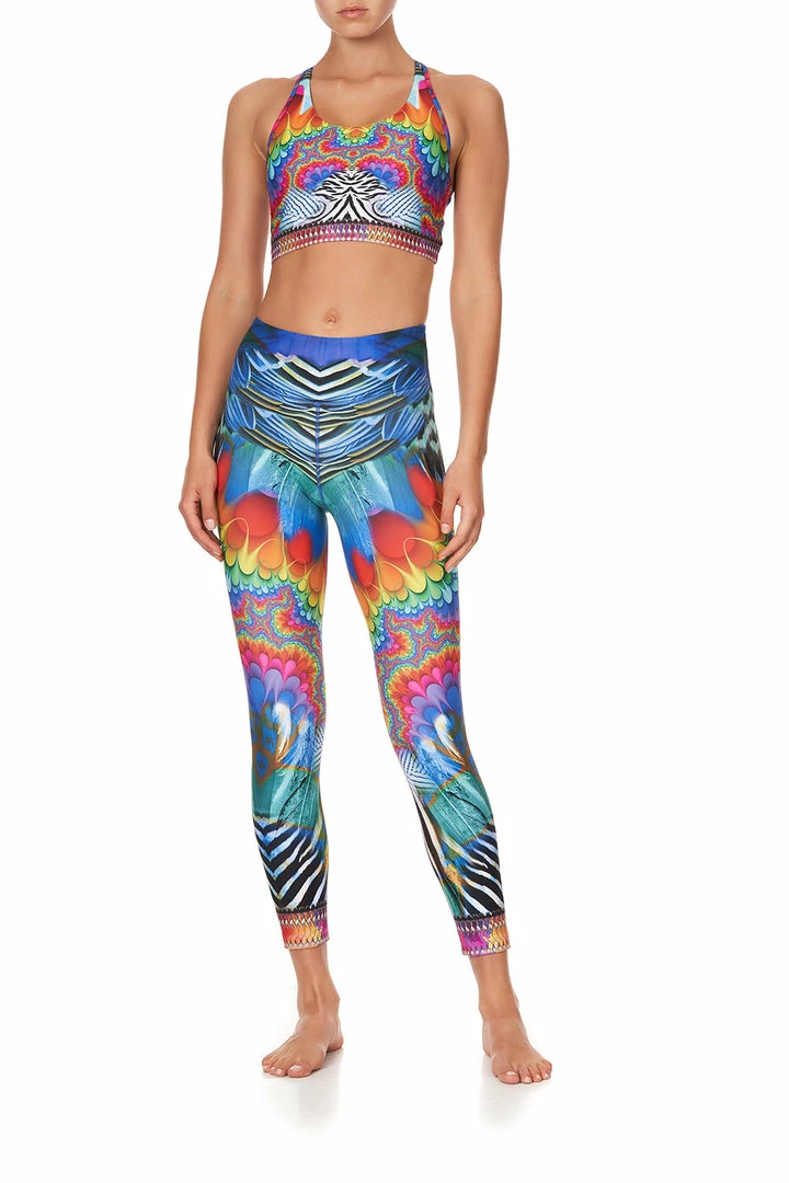 Camilla EBoutique (US) Sale Clothing ACTIVE RACER BACK CROP RAINBOW GATHERING