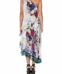 Camilla EBoutique (US) ASYMMETRICAL NECK TIE DRESS GENTLE MOON