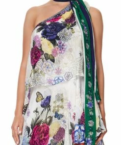 Camilla EBoutique (US) ASYMMETRICAL NECK TIE DRESS GENTLE MOON