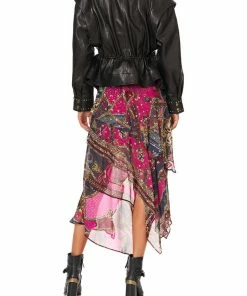 Camilla EBoutique (US) ASYMMETRICAL RUFFLE SKIRT DINING HALL DARLING Sale Clothing