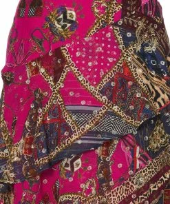 Camilla EBoutique (US) ASYMMETRICAL RUFFLE SKIRT DINING HALL DARLING Sale Clothing