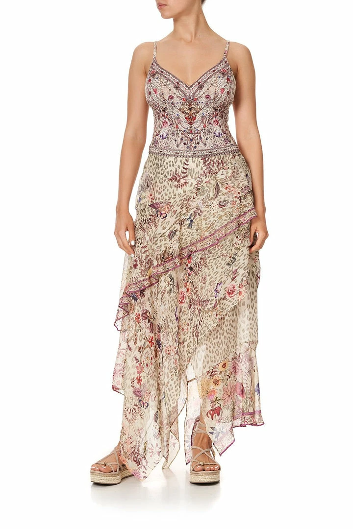 Camilla EBoutique (US) ASYMMETRICAL RUFFLE SKIRT DRIFTING DREAMER