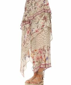 Camilla EBoutique (US) ASYMMETRICAL RUFFLE SKIRT DRIFTING DREAMER