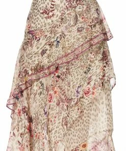 Camilla EBoutique (US) ASYMMETRICAL RUFFLE SKIRT DRIFTING DREAMER