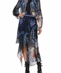 Camilla EBoutique (US) Sale Clothing ASYMMETRICAL RUFFLE SKIRT MARE MYSTIQUE