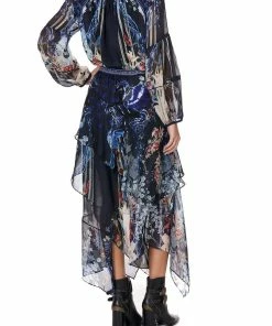 Camilla EBoutique (US) Sale Clothing ASYMMETRICAL RUFFLE SKIRT MARE MYSTIQUE