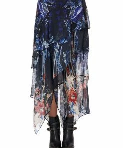 Camilla EBoutique (US) Sale Clothing ASYMMETRICAL RUFFLE SKIRT MARE MYSTIQUE