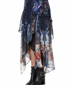 Camilla EBoutique (US) Sale Clothing ASYMMETRICAL RUFFLE SKIRT MARE MYSTIQUE