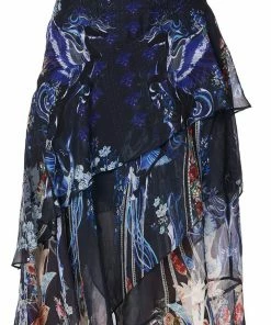 Camilla EBoutique (US) Sale Clothing ASYMMETRICAL RUFFLE SKIRT MARE MYSTIQUE