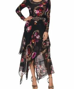 Camilla EBoutique (US) Sale Clothing ASYMMETRICAL RUFFLE SKIRT MIRROR MIRROR