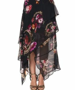 Camilla EBoutique (US) Sale Clothing ASYMMETRICAL RUFFLE SKIRT MIRROR MIRROR