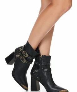 Camilla EBoutique (US) Up To 30% Off HEEL BUCKLE BOOT FLIGHT OF AMUN-RA