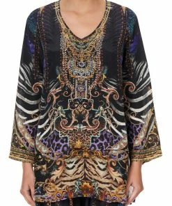 Camilla EBoutique (US) BLOUSE WITH SIDE SPLIT SHES GOT GRACE