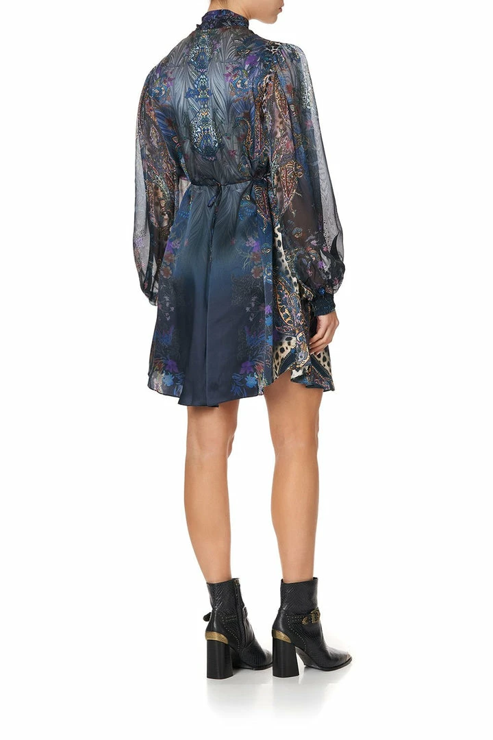 Camilla EBoutique (US) BLOUSON DRESS WITH NECK TIE FESTIVAL EXPRESS