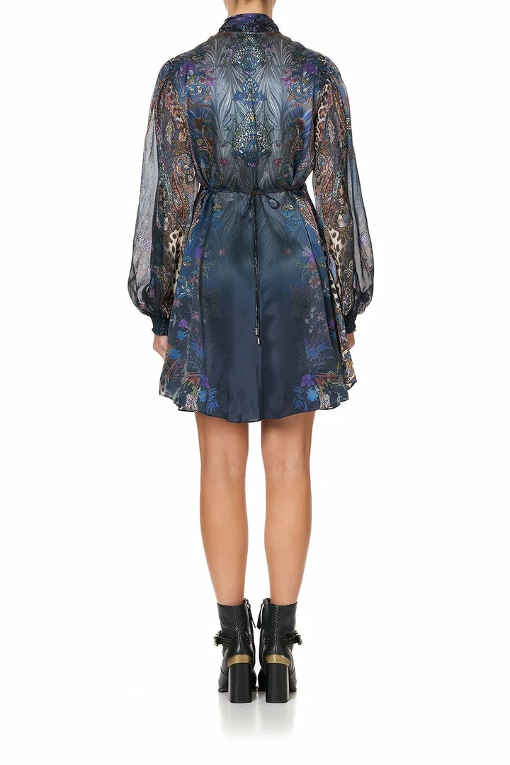 Camilla EBoutique (US) BLOUSON DRESS WITH NECK TIE FESTIVAL EXPRESS