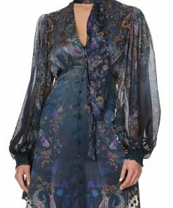 Camilla EBoutique (US) BLOUSON DRESS WITH NECK TIE FESTIVAL EXPRESS