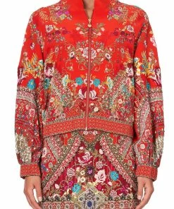 Camilla EBoutique (US) BLOUSON SLEEVE BOMBER CAMEOS CAN CAN