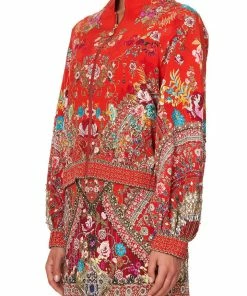 Camilla EBoutique (US) BLOUSON SLEEVE BOMBER CAMEOS CAN CAN