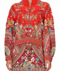 Camilla EBoutique (US) BLOUSON SLEEVE BOMBER CAMEOS CAN CAN