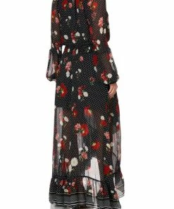 Camilla EBoutique (US) Sale Clothing BLOUSON SLEEVE WRAP DRESS COASTAL PARISIENNE